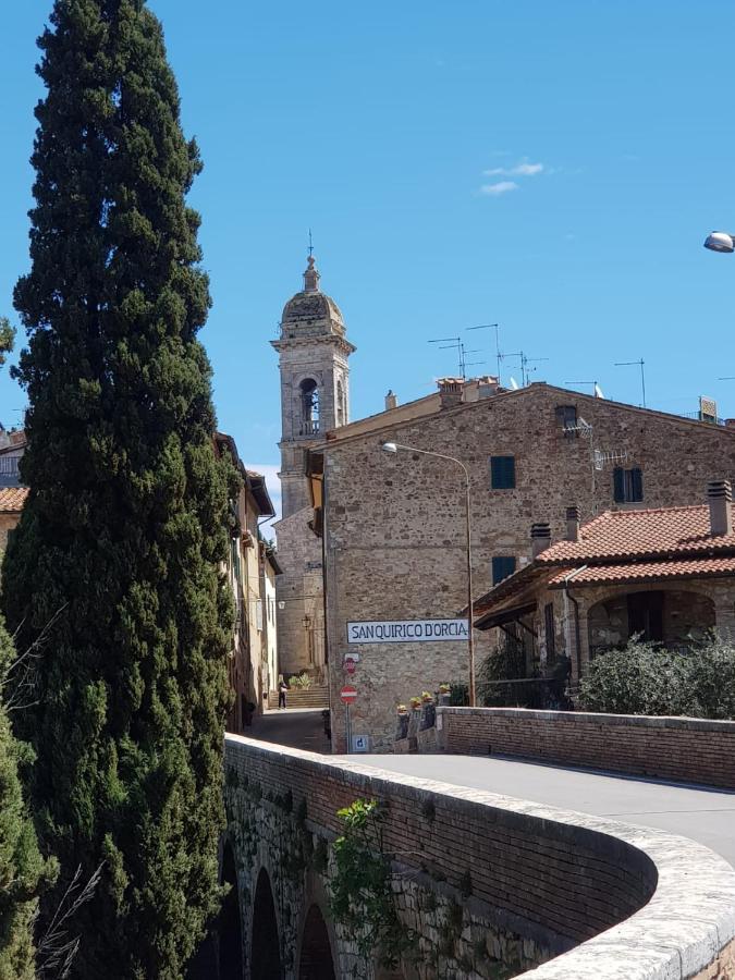 Apartamento Dimora In San Quirico dʼOrcia Exterior foto